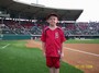 Pam Maloney's son Michael on the field